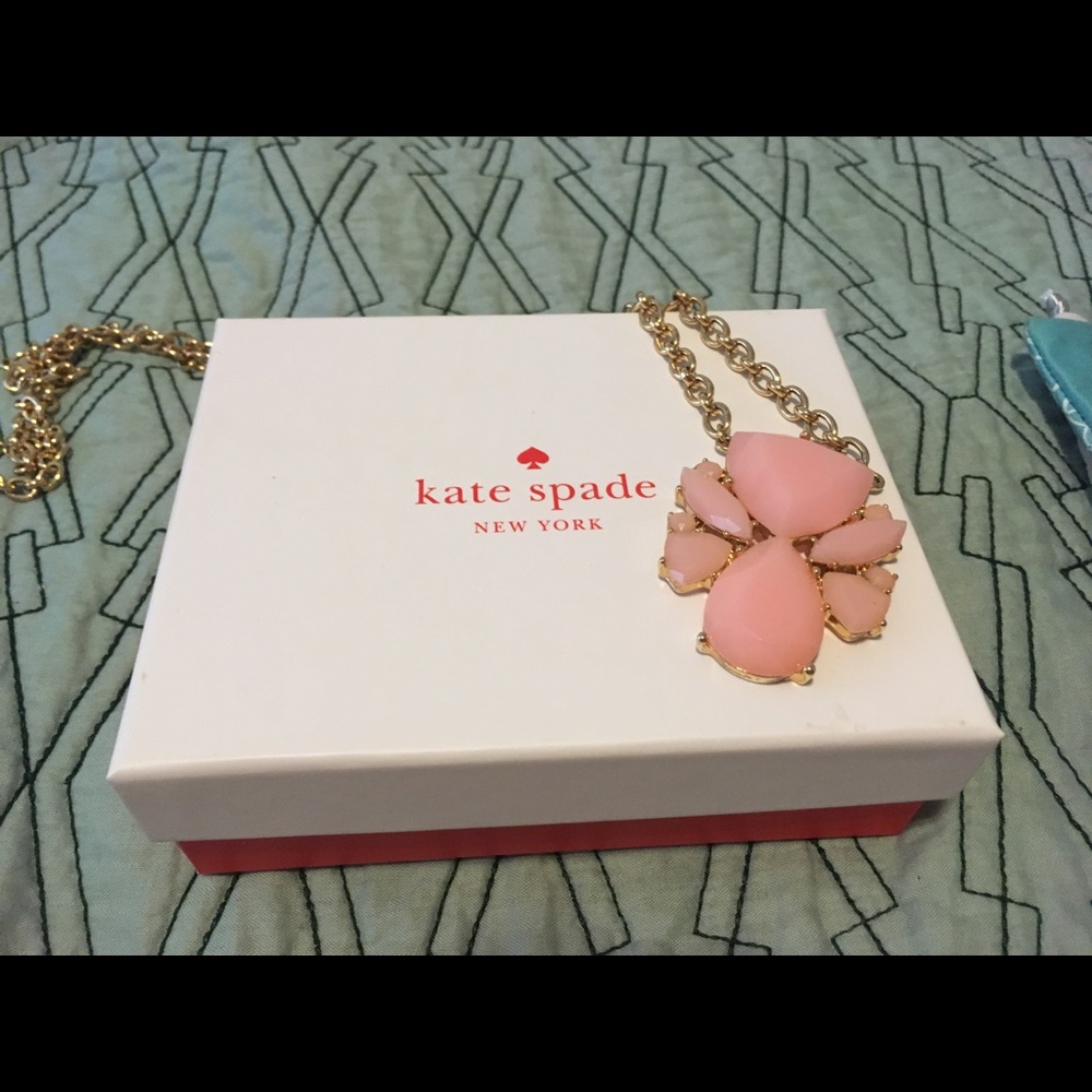 Kate Spade floral Long necklace